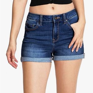 Wax Jean Butt I Love You! Jean Shorts